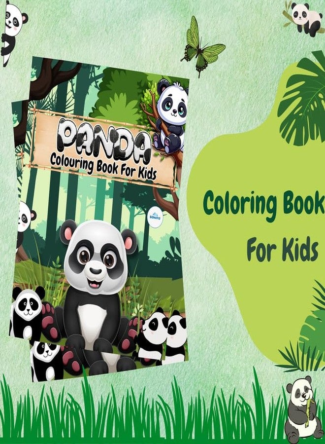 Sakuya Animals Coloring Book for Kids | Animal Coloring Page for Toddlers | Fun Activity for Boys and Girls |Baby Shower Activities-Panda - Image 2